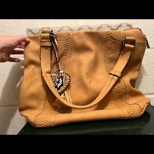 Casual mustard tone purse
